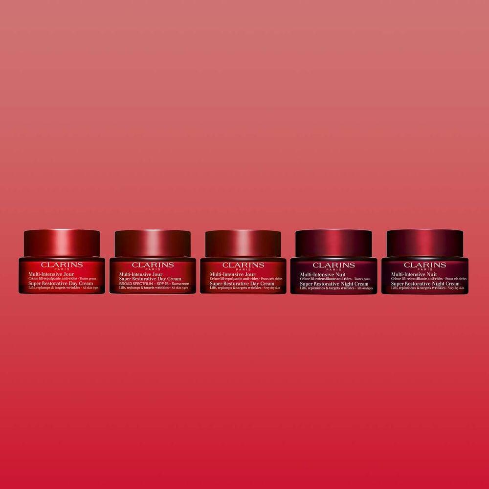 Clarins Super Restorative Night Cream for Very Dry Skin - Anti-aging, Wrinkles