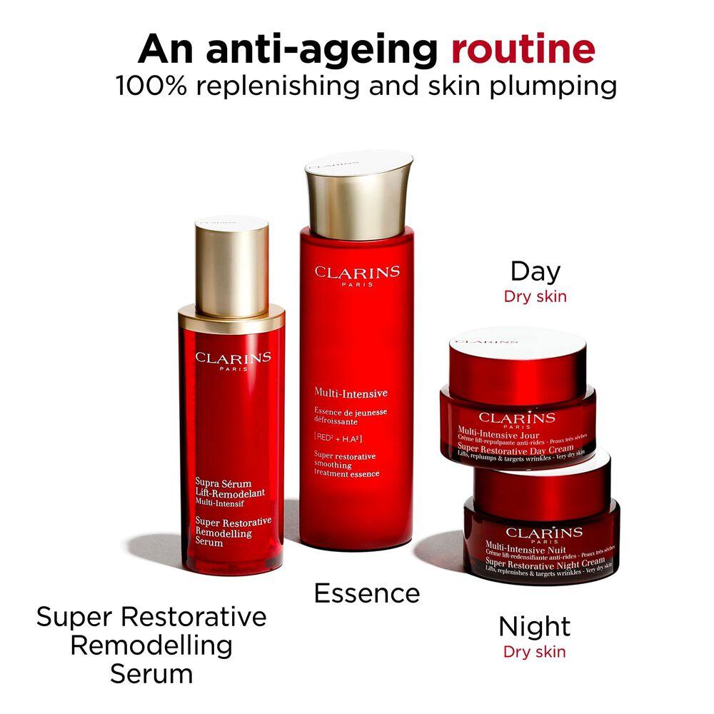 Clarins Super Restorative Night Cream for Very Dry Skin - Anti-aging, Wrinkles