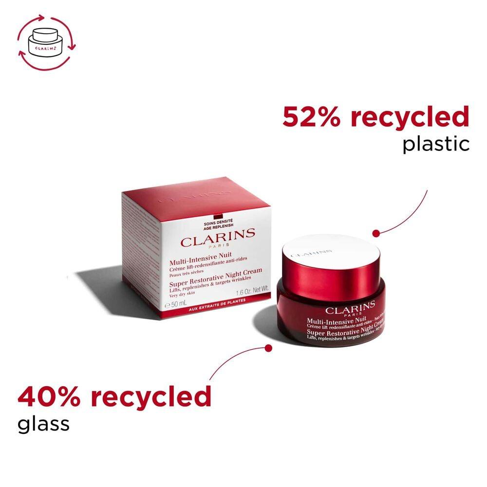 Clarins Super Restorative Night Cream for Very Dry Skin - Anti-aging, Wrinkles