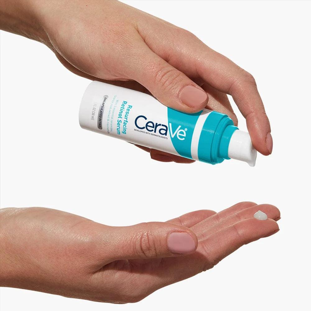 CeraVe Retinol Serum 30ml - Reduces Post-Acne Marks & Pores, Restores Skin Barrier