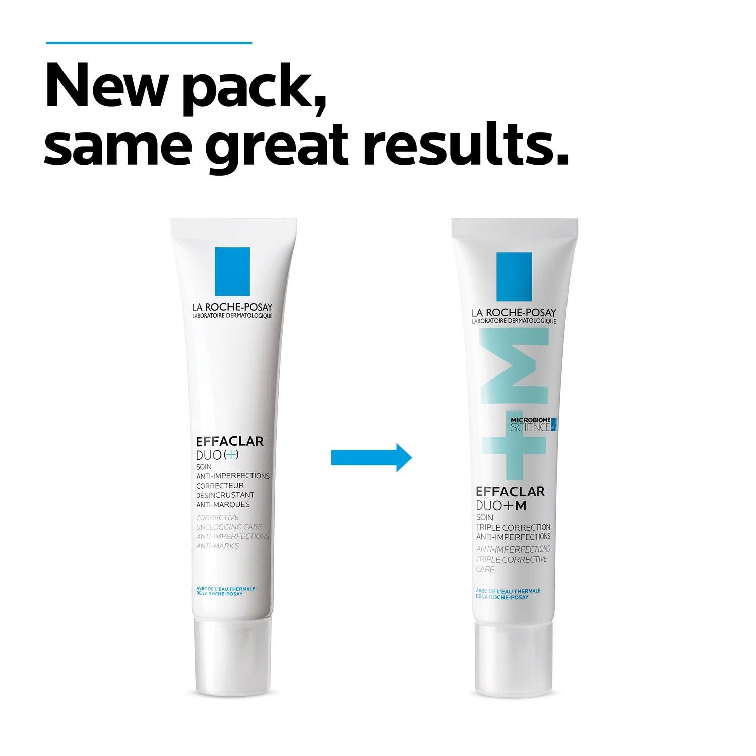 La Roche-Posay Effaclar Duo+M Anti-Blemish Moisturiser for Oily, Blemish-Prone Skin 40ml