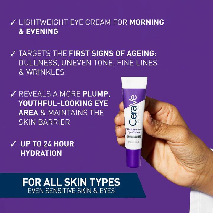 CeraVe Skin Renewing Eye Cream Peptide Complex 15ml