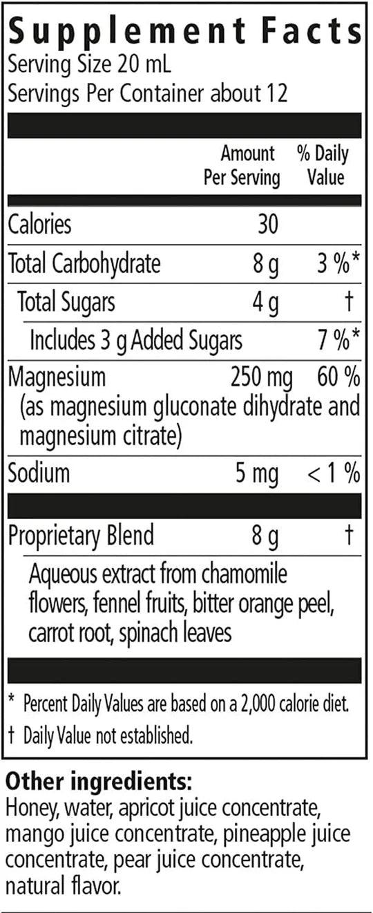 Floradix Magnesium Liquid Mineral Formula 250ml - Herbal Extracts, Fruit Juice Concentrates, Gluten-free, Lactose-free