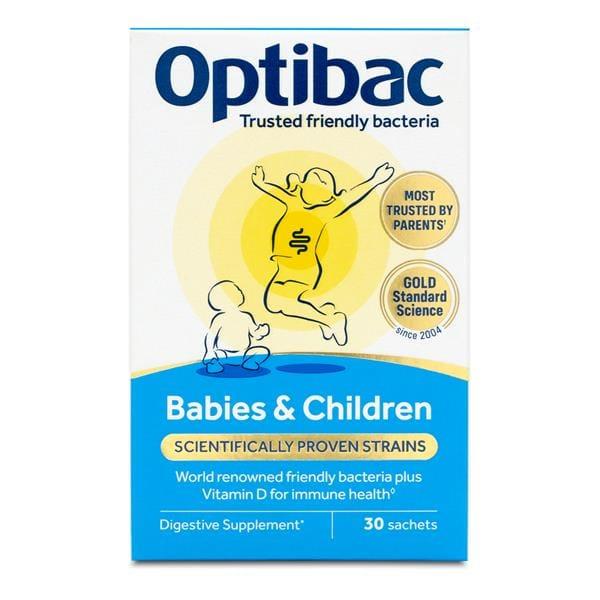 Optibac Babies & Children Probiotic Supplement 30 Pack - Immune & Digestive Health