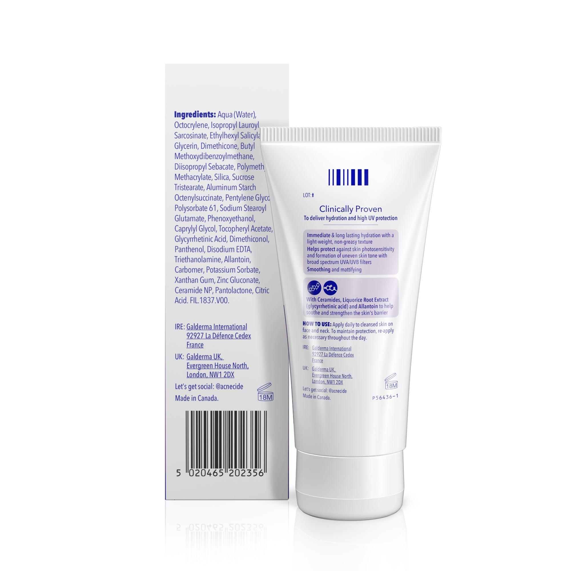 Purifide Daily Moisturiser SPF 30 50ml for Sensitive Spot-Prone Skin