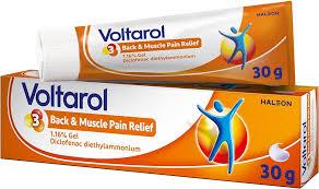 Voltarol Emulgel P 1% Gel 30g - Penetrating pain and inflammation relief for rheumatic, joint and muscular sprains, strains and bruises