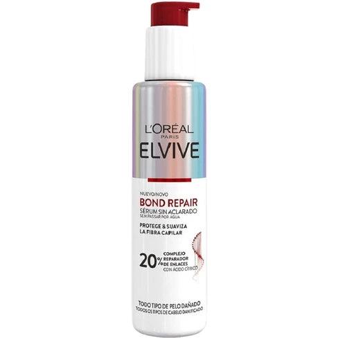 L'Oreal Paris Elvive Bond Repair Leave-In Serum 150ml - Shields Hair Bonds, Boosts Shine, For Damaged Hair