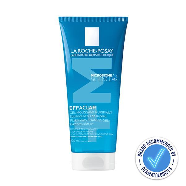 La Roche-Posay Effaclar Foaming Gel Cleanser for Oily, Acne-Prone Skin 200ml