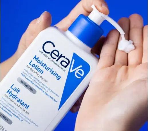 CeraVe Moisturising Lotion Size 473ml for Dry to Very Dry Skin, Fragrance Free, with Ceramides & Hyaluronic Acid
