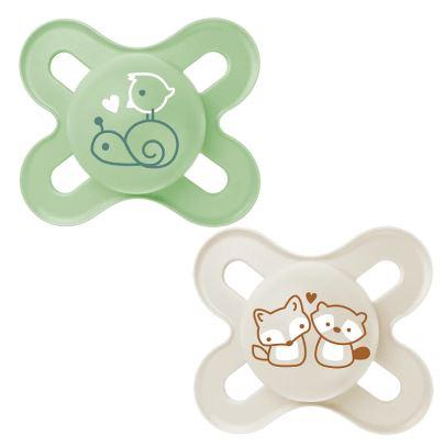 MAM Soother 0-2 Months Neutral Colour Whale Elephant Heart