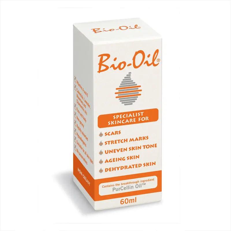 Bio-Oil Skincare Oil 60ml - Improves Scars, Stretch Marks, Uneven Skin Tone, Aging & Dehydrated Skin