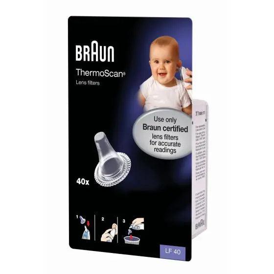 Braun ThermoScan Probe Covers 40 Pack - Hygienic & Accurate Readings