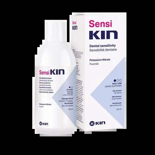 Sensi Kin Mouthwash for Dental Sensitivity - 250ml, Potassium Nitrate, Mint flavour