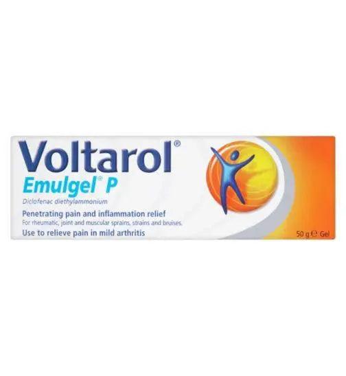 Voltarol Emulgel 1% w/w Gel for Pain Relief - 50g