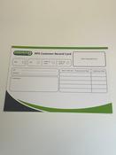 RPS Customer Record Cards 100pk (Green)