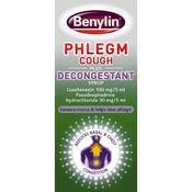 Benylin Phlegm Cough Plus Decongestant Syrup 100ml image