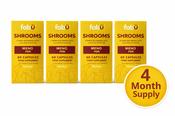 FABU Shrooms Meno &amp; Peri 4 Month Supply (240 Capsules) – Menopause Support Supplement