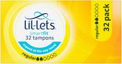Lil-Lets Smartfit 32 Non-Applicator Tampons Regular