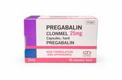 PREGABALIN 25MG HARD CAPS 56PK