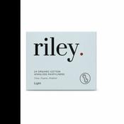 Riley Organic Cotton Wingless Pantyliners Light 24 Pack