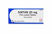 SIMTAN 20MG TABS SIMVASTATIN 28PK