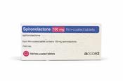 SPIRONOLACTONE 100MG FC TABS 100PK