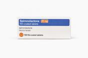 SPIRONOLACTONE 25MG FC TABS 100PK