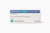 SPIRONOLACTONE 50MG FC TABS 100PK