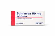 SUMATRAN 50MG TABS SUMATRIPTAN 6PK