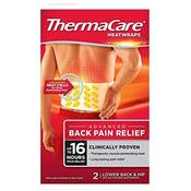 Thermacare Heat Patches Lower Back &amp; Hip 2 PK