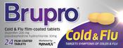 Brupro Ibuprofen Cold &amp; Flu 24 Tablets