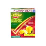 Lemsip Max  Cold  &amp; Flu  Hot Lemon  10PK