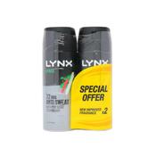 Lynx AP Africa Twin Pack 2X150ml