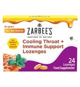 Zarbee's Cooling Throat &amp; Immune Support Lozenges