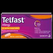 Telfast 120mg Tablets 30 Pack