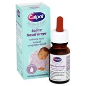 Calpol Saline Nasal Drops 10ml | Nasal Congestion Relief | Chemco Pharmacy Ireland image