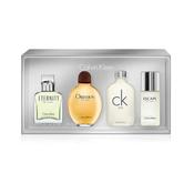 0302 CK Mens 4pc Miniature Gift Set5ml Eternity Edt Spr, 5ml Obsession Edt Spr, 5ml One Edt Spr, 5ml Escape Edt Spr image
