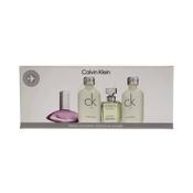 1113 CK Ladies 4pc Miniature Gift Set2 x 10ml CK One Edt, 4ml Euphoria Edt, 5ml Eternity Edt image