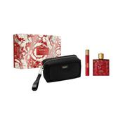 3146 Versace Eros Flame 100ml 3pc Gift Set100ml Edp Spr, 10ml Edp Spr, Toiletry Bag image