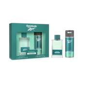 6277 Reebok Cool Your Body Mens 100ml 2pc Gift Set100ml Edt Spr, 150ml Deodorant Spr image