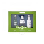 7441 Pepe Jeans Cocktail Mens 30ml 3pc Gift Set
30ml Edt Spr, 50ml Aftershave Balm, 50ml Shower Gel