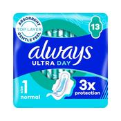 Always Ultra Day Normal Sanitary Towels Size 1 13's image