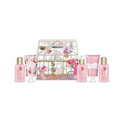 Baylis &amp; Harding Royale Garden Luxury Green House Gift Set100ml Bottle Creme Hand Wash, 100ml Bottle Creme Bath Bubbles, 100ml Shower Creme, 50ml Tube Hand &amp; Nail Cream, 50ml Tube Body Lotion image