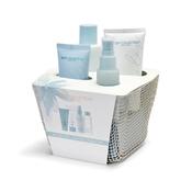 Body Collection Spa Wire Basket Gift Set50ml Clay Face Mask, 100ml Body Butter, 150ml Bubble Bath, 50ml Sleep Mist image