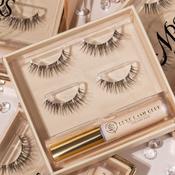 Bperfect Mrs Glam Mrs Flutter Cluster Lash Set
2 x Individual Cluster Lashes, Luxe Lash Glue