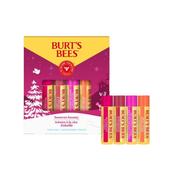 Burt's Bees Fruity Mix 4pc Gift Set4.25g Watermelon Lip Balm Stick, 4.25g Pomegranate Lip Balm Stick, 4.25g Dragonfruit Lemon Lip Balm Stick, 4.25g Sweet PeachLip Balm Stick image