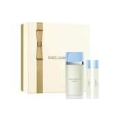 D3367 D&amp;G Light Blue Ladies 100ml 3pc Gift Set100ml Edt Spr, 2 x 10ml Edt Spr image