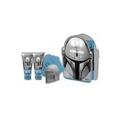 Disney Mandalorian 4pc Gift Set100ml Body Wash, 100ml Body Lotion, 50g Bath Fizzer, Body Puff