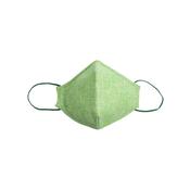 Easy Diamond Reusable Mask Green Linen Medium image