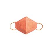 Easy Diamond Reusable Mask Orange Linen Medium image